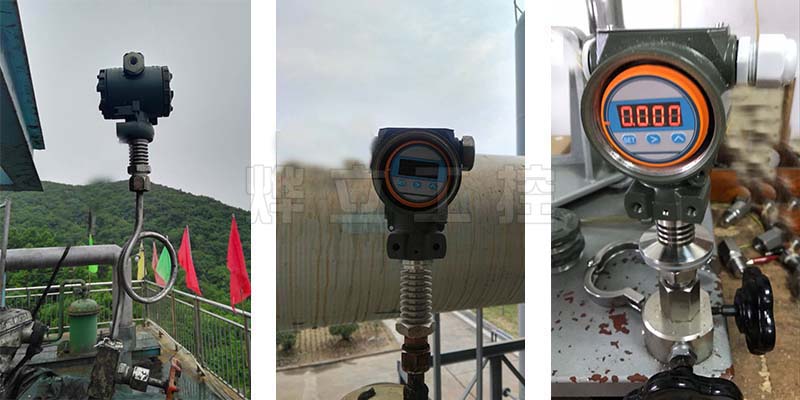 WMB2088-DC電池供電數顯壓力變送器現場安裝