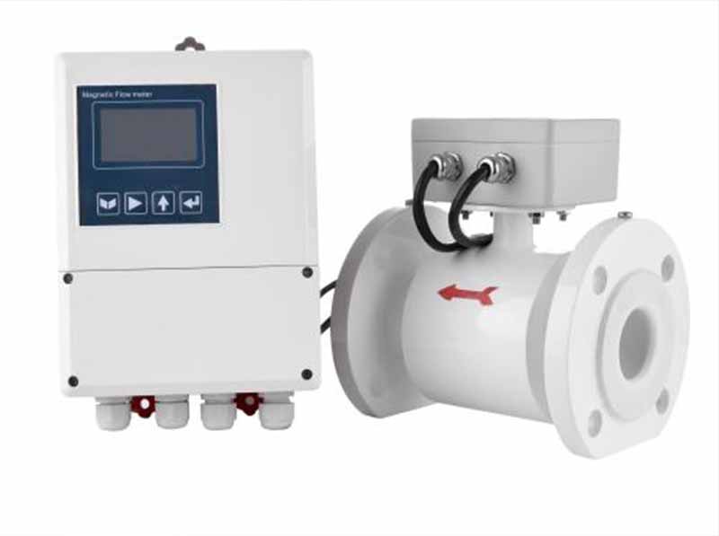 分體式電磁流量計實物圖