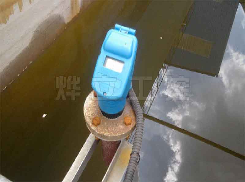 燁立超聲波液位計(jì)測(cè)量渠道水位