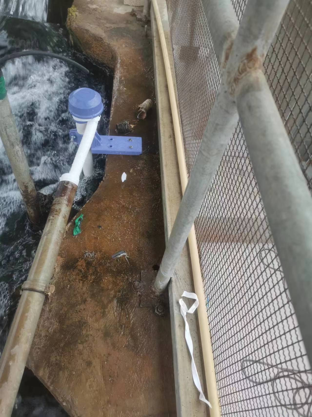 濁度儀現(xiàn)場探頭安裝